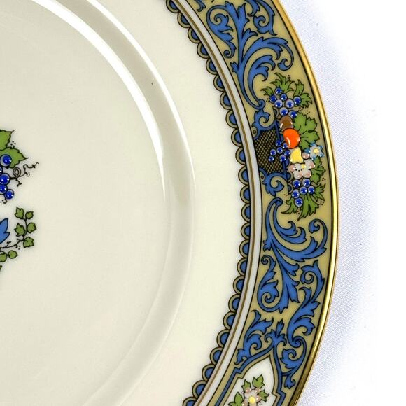 Lenox Presidential Autumn Gold Mark Salad Plate 8.25" Pristine Mint Condition! - Picture 5 of 8